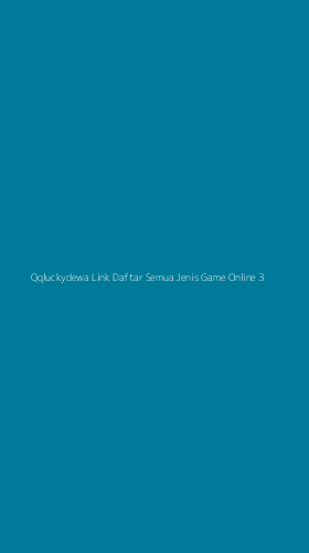 Tampilan Antarmuka Aplikasi Qqluckydewa Link Daftar Semua Jenis Game Online - 3