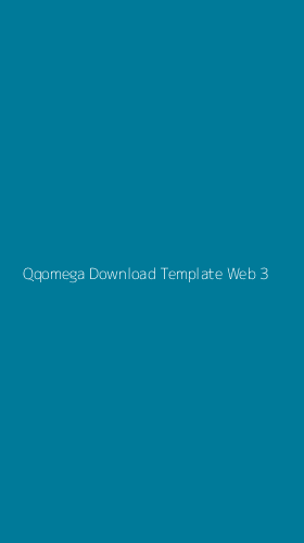 Tampilan Antarmuka Aplikasi Qqomega Download Template Web - 3