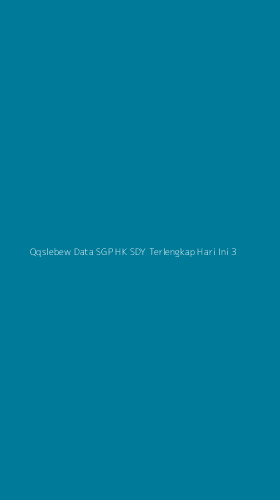 Tampilan Antarmuka Aplikasi Qqslebew Data Sgp Hk Sdy Terlengkap Hari Ini - 3