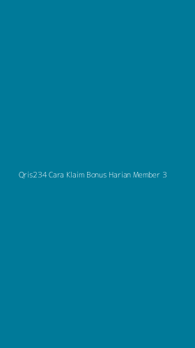 Tampilan Antarmuka Aplikasi Qris234 Cara Klaim Bonus Harian Member - 3