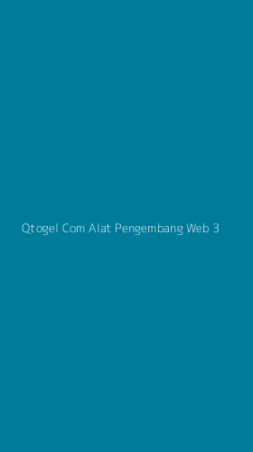 Tampilan Antarmuka Aplikasi Qtogel Com Alat Pengembang Web - 3