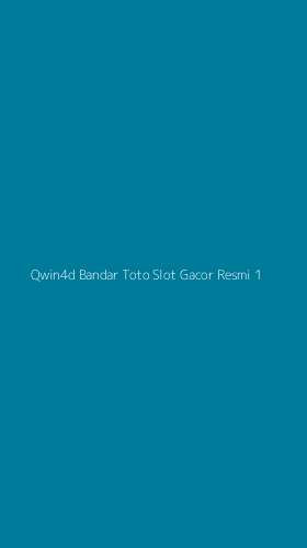 Tampilan Antarmuka Aplikasi Qwin4d Bandar Toto Slot Gacor Resmi - 1