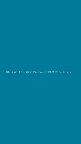 Tampilan Antarmuka Aplikasi Raja Asia Slot88 Pembersih Ram Otomatis - 3