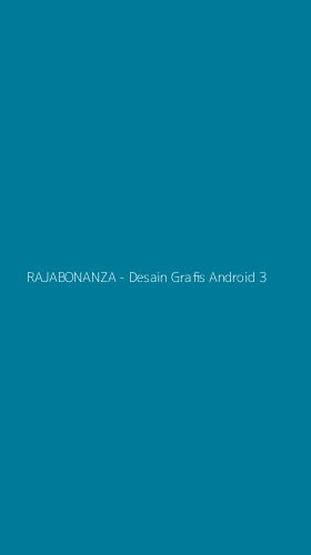 Tampilan Antarmuka Aplikasi RAJABONANZA - Desain Grafis Android - 3