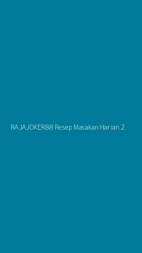 Tampilan Antarmuka Aplikasi Rajajoker88 Resep Masakan Harian - 2