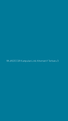 Tampilan Antarmuka Aplikasi Rajasoccer Kumpulan Link Alternatif Terbaru - 3