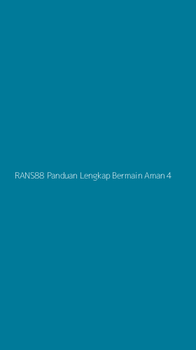 Tampilan Antarmuka Aplikasi Rans88 Panduan Lengkap Bermain Aman - 4