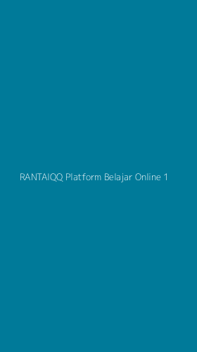 Tampilan Antarmuka Aplikasi Rantaiqq Platform Belajar Online - 1