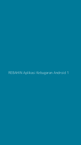 Tampilan Antarmuka Aplikasi Rebahin Aplikasi Kebugaran Android - 1