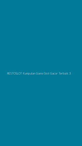 Tampilan Antarmuka Aplikasi Restoslot Kumpulan Game Slot Gacor Terbaik - 3