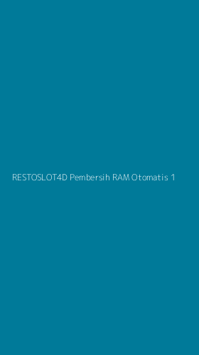 Tampilan Antarmuka Aplikasi Restoslot4d Pembersih Ram Otomatis - 1