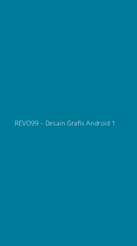 Tampilan Antarmuka Aplikasi REVO99 - Desain Grafis Android - 1
