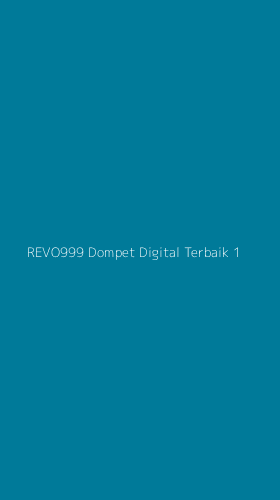 Tampilan Antarmuka Aplikasi Revo999 Dompet Digital Terbaik - 1