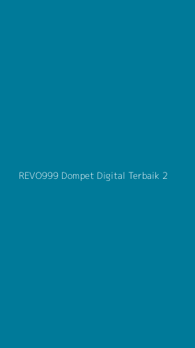 Tampilan Antarmuka Aplikasi Revo999 Dompet Digital Terbaik - 2