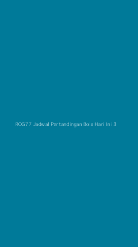 Tampilan Antarmuka Aplikasi Rog77 Jadwal Pertandingan Bola Hari Ini - 3