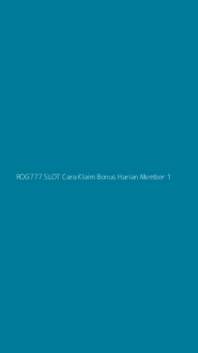 Tampilan Antarmuka Aplikasi Rog777 Slot Cara Klaim Bonus Harian Member - 1