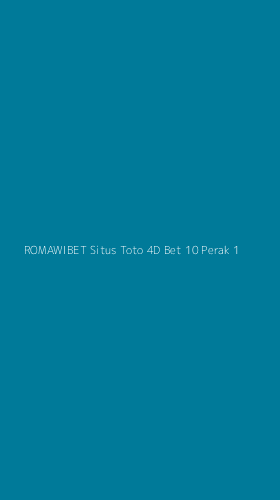 Tampilan Antarmuka Aplikasi Romawibet Situs Toto 4d Bet 10 Perak - 1
