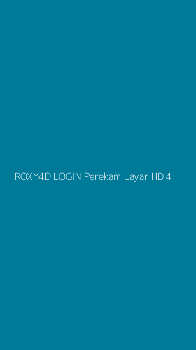Tampilan Antarmuka Aplikasi Roxy4d Login Perekam Layar Hd - 4