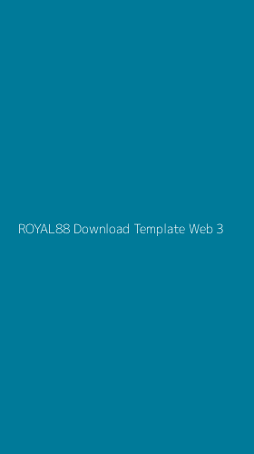 Tampilan Antarmuka Aplikasi Royal88 Download Template Web - 3