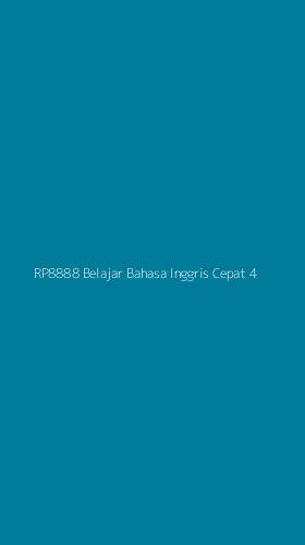 Tampilan Antarmuka Aplikasi Rp8888 Belajar Bahasa Inggris Cepat - 4