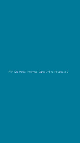 Tampilan Antarmuka Aplikasi Rtp 123 Portal Informasi Game Online Terupdate - 2