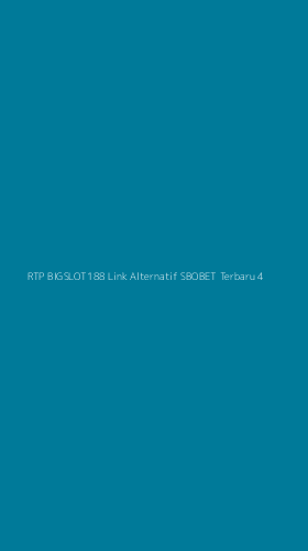 Tampilan Antarmuka Aplikasi Rtp Bigslot188 Link Alternatif Sbobet Terbaru - 4