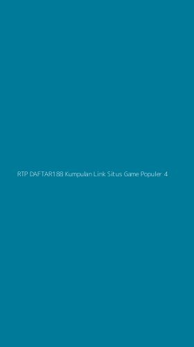 Tampilan Antarmuka Aplikasi Rtp Daftar188 Kumpulan Link Situs Game Populer - 4