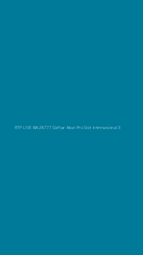 Tampilan Antarmuka Aplikasi Rtp Live Wajik777 Daftar Akun Pro Slot Internasional - 3