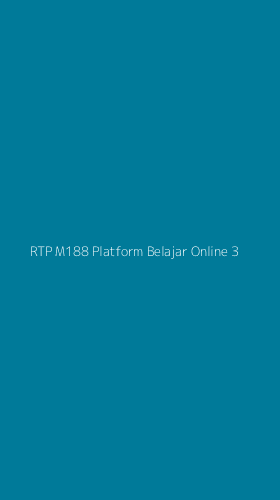 Tampilan Antarmuka Aplikasi Rtp M188 Platform Belajar Online - 3