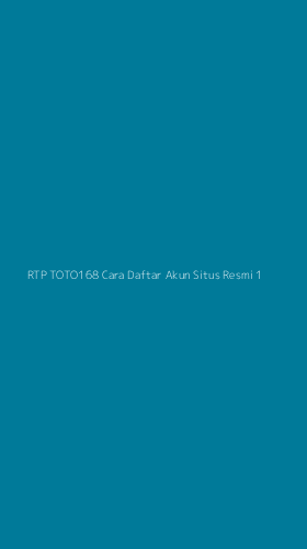 Tampilan Antarmuka Aplikasi Rtp Toto168 Cara Daftar Akun Situs Resmi - 1