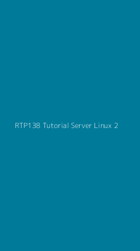 Tampilan Antarmuka Aplikasi Rtp138 Tutorial Server Linux - 2