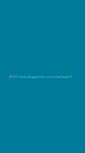 Tampilan Antarmuka Aplikasi Rtp77 Situs Dengan Fitur Live Chat Cepat - 3