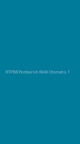 Tampilan Antarmuka Aplikasi Rtp88 Pembersih Ram Otomatis - 1