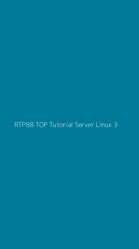 Tampilan Antarmuka Aplikasi Rtp88 Top Tutorial Server Linux - 3