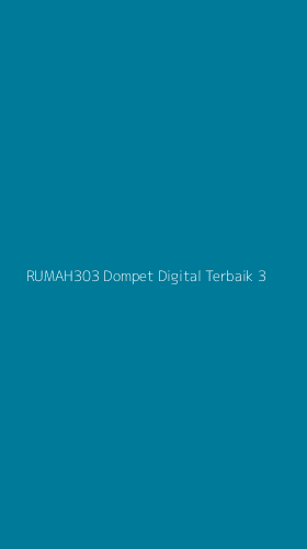 Tampilan Antarmuka Aplikasi Rumah303 Dompet Digital Terbaik - 3