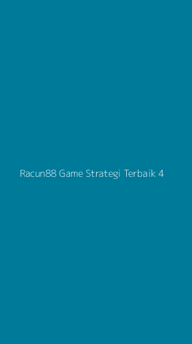 Tampilan Antarmuka Aplikasi Racun88 Game Strategi Terbaik - 4