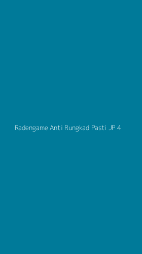Tampilan Antarmuka Aplikasi Radengame Anti Rungkad Pasti Jp - 4