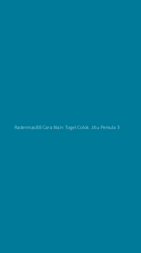 Tampilan Antarmuka Aplikasi Radenmas88 Cara Main Togel Colok Jitu Pemula - 3
