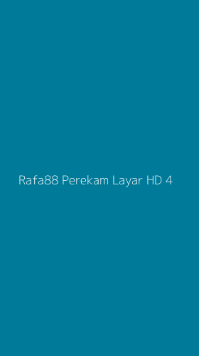 Tampilan Antarmuka Aplikasi Rafa88 Perekam Layar Hd - 4