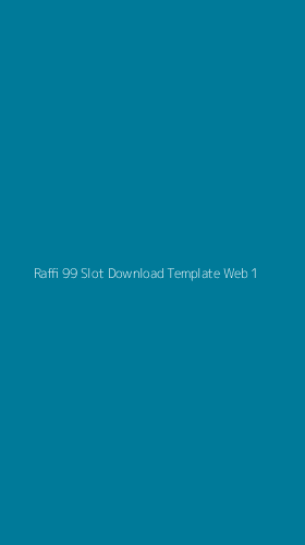 Tampilan Antarmuka Aplikasi Raffi 99 Slot Download Template Web - 1