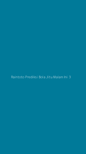 Tampilan Antarmuka Aplikasi Raintoto Prediksi Bola Jitu Malam Ini - 3