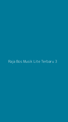 Tampilan Antarmuka Aplikasi Raja Bos Musik Lite Terbaru - 3
