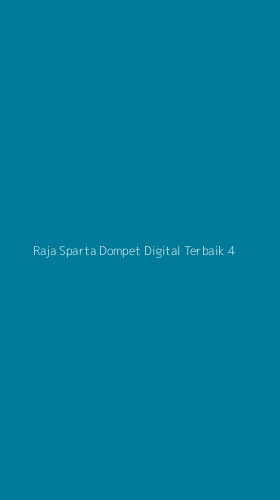 Tampilan Antarmuka Aplikasi Raja Sparta Dompet Digital Terbaik - 4