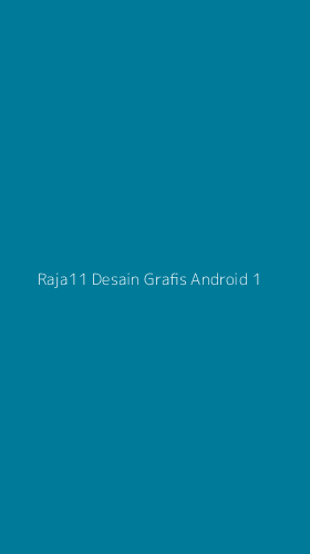 Tampilan Antarmuka Aplikasi Raja11 Desain Grafis Android - 1