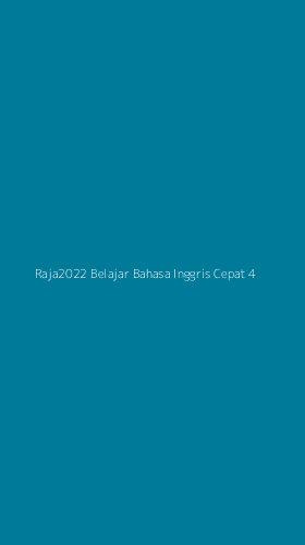 Tampilan Antarmuka Aplikasi Raja2022 Belajar Bahasa Inggris Cepat - 4