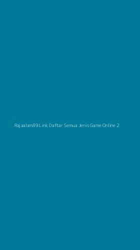 Tampilan Antarmuka Aplikasi Rajaalam89 Link Daftar Semua Jenis Game Online - 2