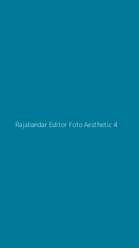 Tampilan Antarmuka Aplikasi Rajabandar Editor Foto Aesthetic - 4