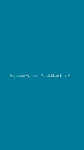 Tampilan Antarmuka Aplikasi Rajabom Aplikasi Pendidikan Lite - 4