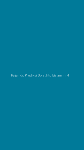 Tampilan Antarmuka Aplikasi Rajaindo Prediksi Bola Jitu Malam Ini - 4