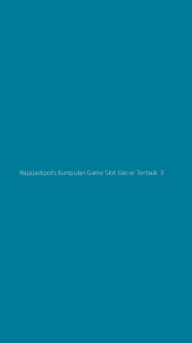 Tampilan Antarmuka Aplikasi Rajajackpots Kumpulan Game Slot Gacor Terbaik - 3